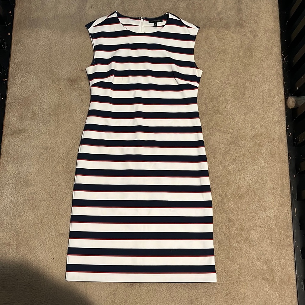 Red white and blue Banana Republic dress size 12